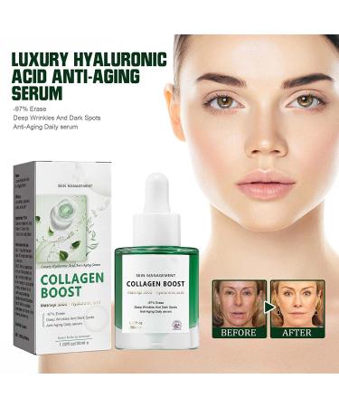 Tlopa Luxury Hyaluronic Acid & Collagen Boost Anti-Aging Serum Set - Natural Ingredients for All Skin Types - Buy Online on SooperMarket.com