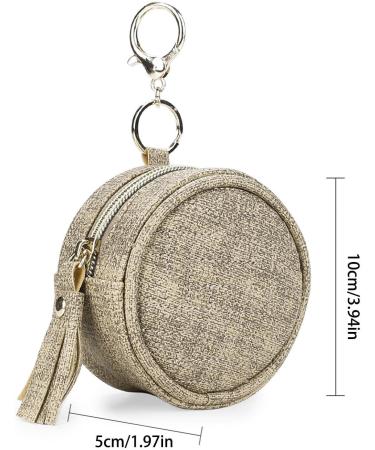 Shop Baok Leather Pacifier Holder Pocket | Stylish PU Leather Case for Diaper Bag | Durable Pacifier Storage Solution - Buy Online on SooperMarket.com