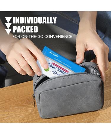 Beautifier Life Hand Sanitizing Wipes - 50 Individually Wrapped Antibacterial Wipes with 75% Alcohol, Aloe & Vitamin E - On-the-Go Essential for Travel, Home, Office & School - Aloe Vera, 50 Count - Buy Online on SooperMarket.com