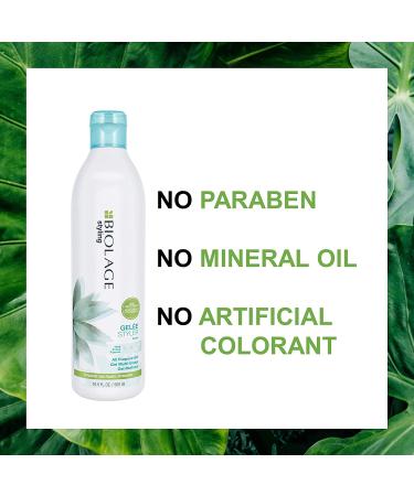 BIOLAGE Styling Gele | Firm Hold for Body, Shine & Control | All Hair Types | Paraben-Free, Vegan | 16.9 Fl Oz - Buy Online on SooperMarket.com