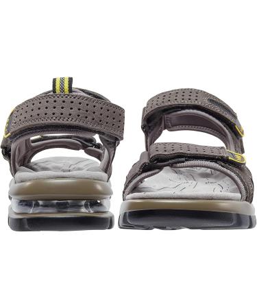 Outpro Men's Waterproof Outdoor Sports Sandals - Lightweight Leather Trekking & Hiking Sandals with Velcro Fastener - Size 45 EU - Perfect for Summer Adventures - Buy Online on SooperMarket.com