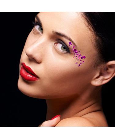 Gogogmee 4pcs Set Colorful Eye Shadow Body Glitter Festival Glitter Gel Glitter Body Lotion Liquid - Buy Online on SooperMarket.com