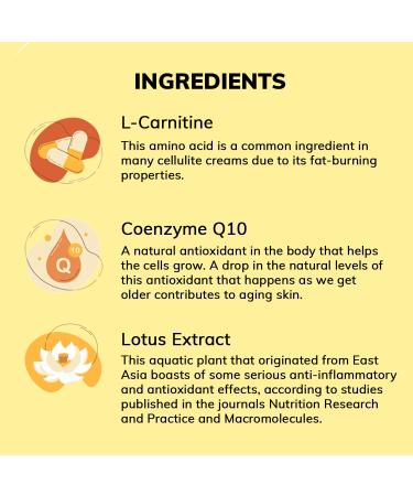 Luxurious Life's Butter Anti-Cellulite Cream with Coenzyme Q10, L-Carnitine & Coconut Oil - Skin Smoothing & Firming Lotion for Cellulite Removal - 6 fl oz - Buy Online on SooperMarket.com