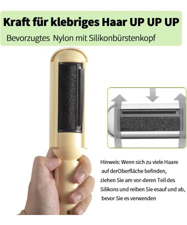 YQDMSD Reusable Lint Roller for Animal Hair - Best Pet Hair Remover for Sofa Bed Carpet & Scratching Post - Buy Online on SooperMarket.com