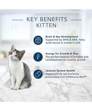 Blue Buffalo Tastefuls Kitten Natural Dry Cat Food - Chicken & Brown Rice 7lb Pack | Premium Nutrition for Kittens - Buy Online on SooperMarket.com