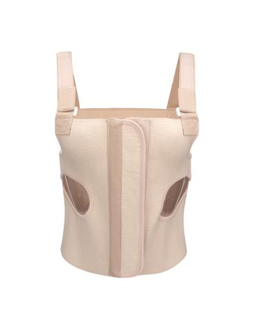 Chest Support Fixation Chest Support Adjustable Spine Support Straightener Wider Fixation Adhesive Rib Belt (XL)