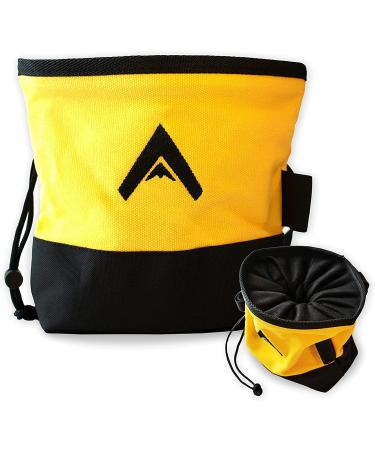 Atacama Climbing Chalk Bag with Belt - Chalk Bag for Rock Climbing - Gym Chalk Bag - Rock Climbing Chalk Bag Chalk for Weightlifting Rock Climbing Gear Lifting Chalk Chalk Ball for Rock Climbing Holds