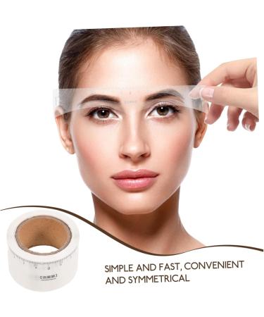 Beavorty Brow Ruler Sticker 1 Roll Stickers Eyebrow Line Sticker Eye Brow Positioning Eyebrow Ruler Drawing Pen Conjoined - Buy Online on SooperMarket.com