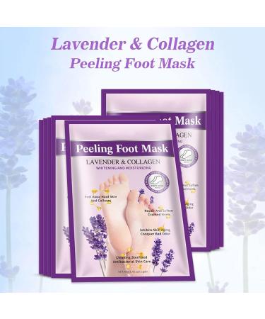 Foot Mask Safe Use Good Wrapping Natural Ingredients Improve Foot Skin Exfoliating Feet Mask for Home - Buy Online on SooperMarket.com