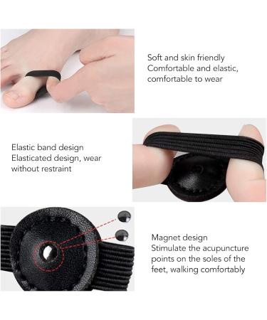 8PC Magnetic Toe Rings for Acupuncture & Foot Massage | Balance & Sleep Aid | Slimming Silicone Rings for Men & Women - Buy Online on SooperMarket.com