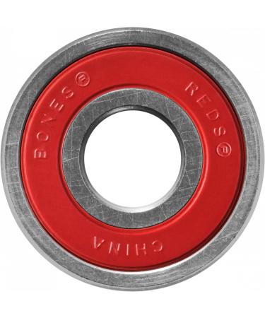 Bones Reds Skate Bearings 8mm - 16 Pack | High-Quality Performance Bearings - Buy Online on SooperMarket.com
