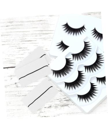 Gogogmee 2 Boxes Eyelash Adhesive Strip Self Adhesive Eyelashes Eyelash Applicator Eyelashes Strips Self-Adhesive Strips Stick on Eyeliner Strips Eyelash Strips Lash Adhesive Strips - Buy Online on SooperMarket.com