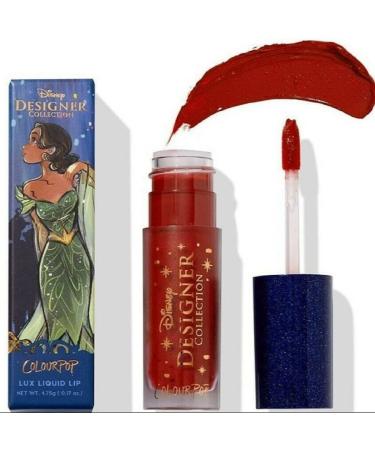 ColourPop PRINCE NAVEEN Liquid Lipstick Disney Princess Tiana Fresh Kiss Lip Creme Velvet Lux (Burnt Orange Red)