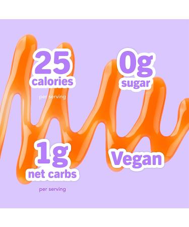 Enlightened Keto Caramel Syrup: Sugar-Free, Gluten-Free, Vegan, Kosher - 25 Calories, 1 Net Carb - Perfect Syrup for Ice Cream, Coffee, Pancakes - 15 oz (Pack of 1) - Buy Online on SooperMarket.com