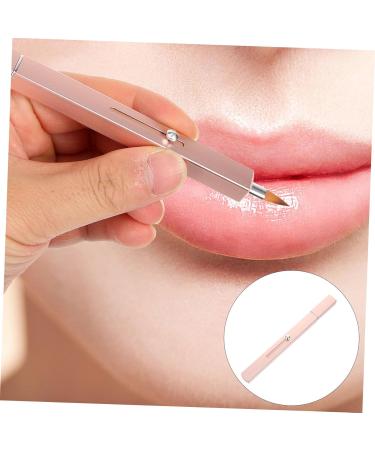 Balacoo Lip Makeup Brush - Retractable Lipstick Applicator Wands for Women | Double Head Concealer Brush | Pink Artificial Fiber - Buy Online on SooperMarket.com