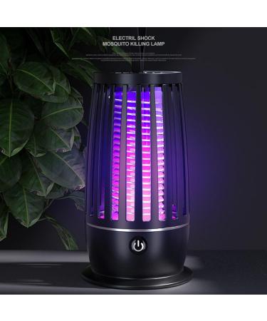 Fly Trap Lamp Flexible and Harmless Fly Killer | Zapper Indoor Electronic Rechargeable Fly Control Light Trap for Virtcooy Black Chargement USB - Buy Online on SooperMarket.com