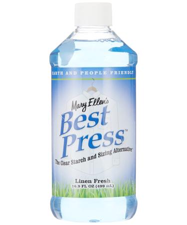 Mary Ellen Products Best Press Linen Fresh Spray Starch, 16 Ounce