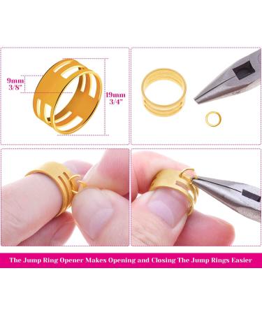 Paxcoo 3200Pcs Jewelry Repair Kit - Jump Rings, Clasps, Earring Hooks for Making Supplies and Findings - Necklace Bracelets Repair - Buy Online on SooperMarket.com