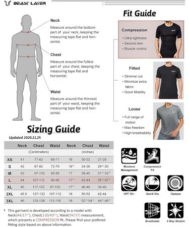 HUGE SPORTS Men's Short Sleeve Splice Rashguard Shirt - Swim & Surf Vest XXL Lion - International Shipping Available - Buy Online on SooperMarket.com