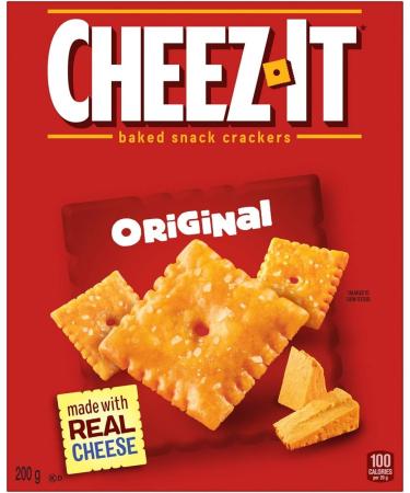 Cheez-It Crunch Sharp White Cheddar 191 Grams & Original 200 Grams Sharp White Cheddar + Cheez-It Original - Buy Online on SooperMarket.com