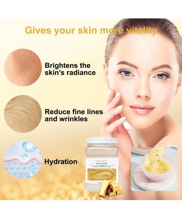 Buy Professional Rose Jelly Masks for Facials | Bulk Jelly Mask Powder for Natural Skin Care - GOLD - Buy Online on SooperMarket.com
