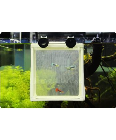 XMHF White Nylon Mesh Fish Fry Hatchery Breeder Box - Separation Net - Buy Online on SooperMarket.com