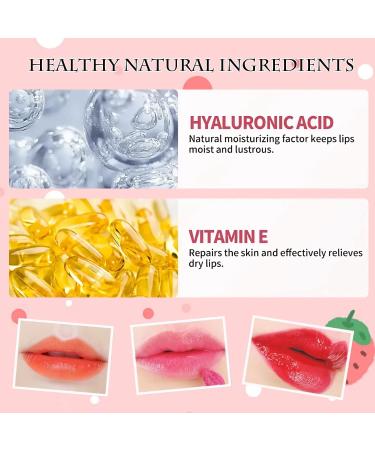 ZARICS 4 Colors Lip Tint Stain Set - Korean Lip Gloss & Multi-Use Lip and Cheek Tint | Long-Lasting Waterproof High Pigment Makeup - Buy Online on SooperMarket.com