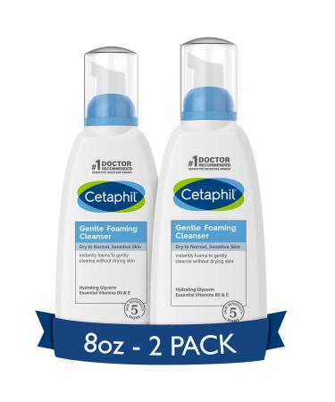 Cetaphil Gentle Foaming Cleanser 8 fl oz (236 ml)