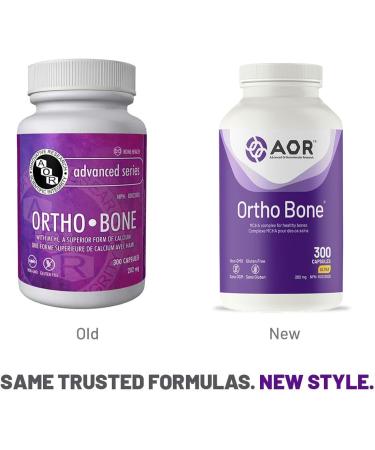 AOR - Ortho Bone With MCHA Complex 300 Capsules - Bone Health Supplement - Improves Bone Growth Supplement Bone Density Supplement and Bone Fra cture Healing Supplement - Osteopenia Supplements - Buy Online on SooperMarket.com