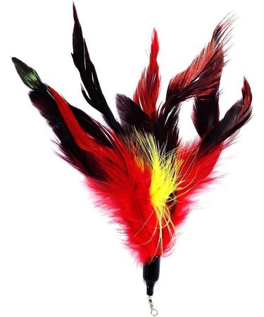 onebarleycorn Cat Toys Feather Refills for Cat Wand Toys Interactive include Replacement Feathers 1 Count (Pack of 1) - Buy Online on SooperMarket.com