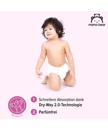 Amazon Brand Mama Bear Disney Ultra Dry Diapers Size 5+ (11-17 kg) - 72 Count (Single Pack) | Best Quality International Shipping - Buy Online on SooperMarket.com