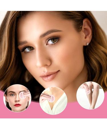 50 Soft Velour Makeup Powder Puffs - Perfect for Loose Setting & Pressed Powder | Cotton Face & Body Puff (Pink - Buy Online on SooperMarket.com