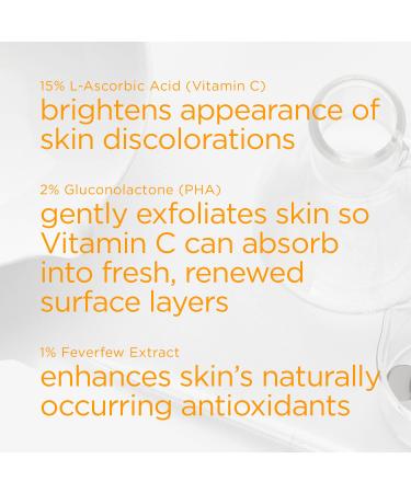 NEOSTRATA 15% Vitamin C + PHA Face Serum with Green Tea | Brightening Serum | 0.5 fl. oz - Buy Online on SooperMarket.com