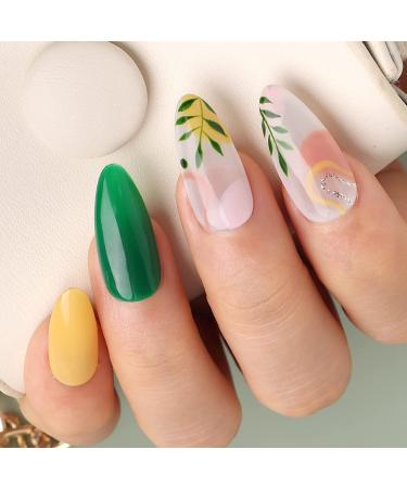 Shop Bartbox 500 Almond Nail Tips - Medium Full Cover Clear Acrylic for Gel Nails 10 Sizes - Perfect for Salons & DIY Nail Art - Buy Online on SooperMarket.com