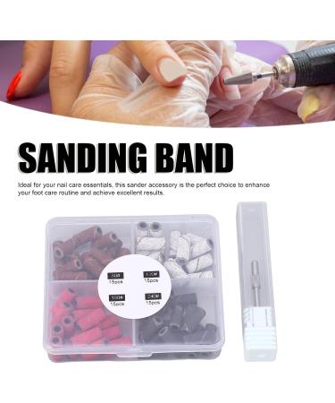Nail Manicure Sanding Bands Exfoliation Professional Accessory Sanding Band for Electronic Nail Drill - Buy Online on SooperMarket.com