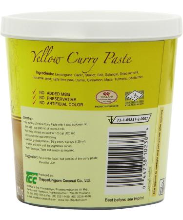 CNMART Mae Ploy Thai Green Curry and Yellow Curry Paste 400g - Buy Online on SooperMarket.com