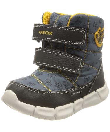 Geox Baby Flexyper Boy B ABX B Hi-Top Sneakers 8.5 UK Child Avio Ochreyellow