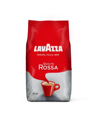 Lavazza Qualita Rossa Coffee Beans 1000g Rossa 1 kg (Pack of 1)