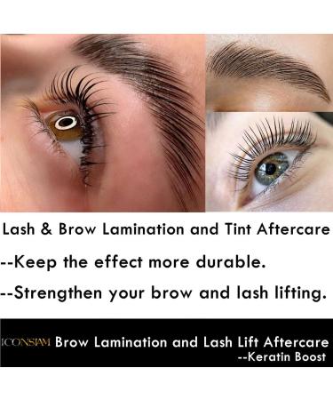 Brow Lamination & Lash Lift Nutrition: Clear Eyelash Perm Aftercare for 8 Weeks - Buy Online on SooperMarket.com