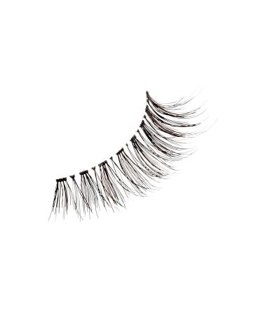 KISS True Volume False Eyelashes - Ritzy 14mm 100% Natural Hair Tapered End Contact Lens Friendly Easy Application Reusable Strip Lashes - Buy Online on SooperMarket.com