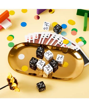 Loyalty Dice Counters Set - D6 Cube Tokens for MTG & CCG Card Games - Buy Online on SooperMarket.com