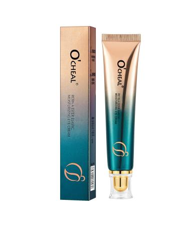 Retinol Eye Cream For Dark Circles and Under Eye Bags Anti-Aging Hydrating Overnight Eye Cream to Brighten Firming & Repairing Smoothing Wrinkles Fine Lines Reduce Puffiness(30g)