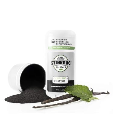 STINKBUG NATURALS Vanilla Mint Charcoal Deodorant 2.1 OZ - Natural Odor Protection - Buy Online on SooperMarket.com