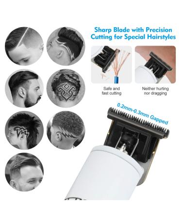 BESTBOMG Electric Clippers - Rechargeable Cordless T-Blade Trimmer & Beard Grooming Kit for Men - Buy Online on SooperMarket.com
