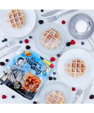 Le Fantastique Belgian Waffle Mix With Sugar Pearl. By FarinâUP  Non-GMO  just add milk & butter - 21.16 oz  Makes 16 Waffles - Buy Online on SooperMarket.com