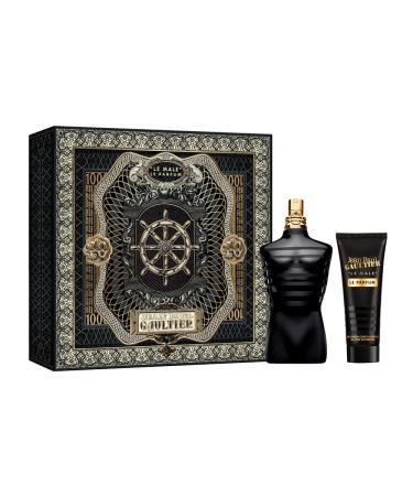 Jean Paul Gaultier Le Male Perfume Mens Gift Set - Eau de Parfum Spray 125 ml + JPG Shower Gel 75 ml - HARD BOX - Buy Online on SooperMarket.com