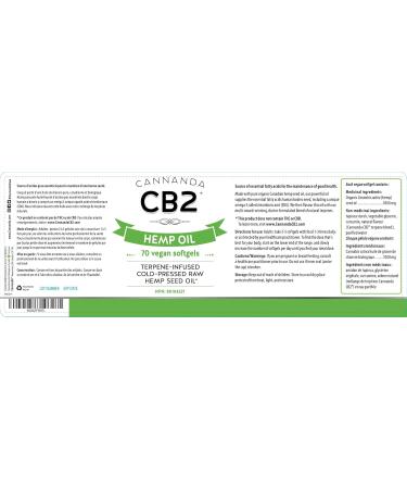 Vegan Omega 3 Supplement (Capsules/Softgels) - with Hemp Oil - 70 Easy To Swallow Softgels / 70 000 MG of Omega 3-6-9 / High Potency Natural Omega 3 Supplements Gummies - Rich in GLA - Made in Canada - Buy Online on SooperMarket.com