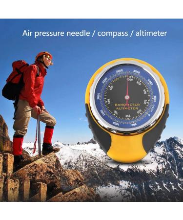 Yumili 4-in-1 Multifunctional Barometer | Portable Altimeter & Practical Travel Companion for Mountaineering - Buy Online on SooperMarket.com