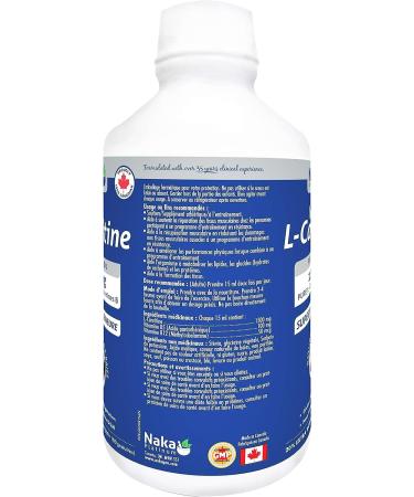 Naka Platinum Nutri L-Carnitine featuring 1500 mg Pure L-Carnitine +B Vitamins per each 15 ml serving Superior Absorption Natural Berry Flavour 20% Extra Bonus Size - 600 ml (500+100 Free) - Buy Online on SooperMarket.com