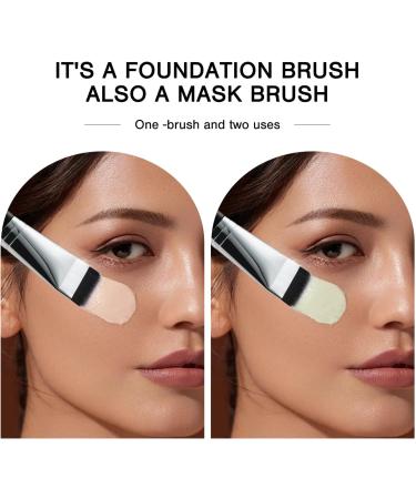 BEILI Foundation Brush Flat Makeup Brush for Foundation Ultra Fine Brush Blush Concealer Brush Ultra Fine Makeup Brush Liquid Powder Brush Applicator - Buy Online on SooperMarket.com